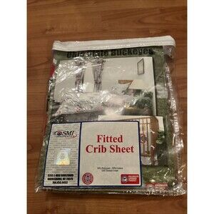 Ohio State University Buckeyes Baby Crib Fitted Sheet Multi-Color